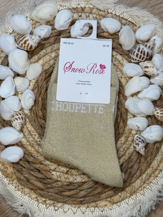 Chaussettes à paillettes ✨