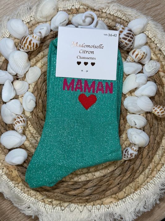 Chaussettes à paillettes ✨