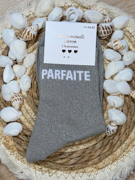 Chaussettes à paillettes ✨