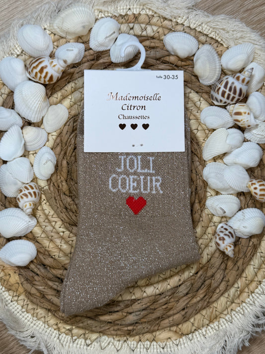 Chaussettes à paillettes ✨
