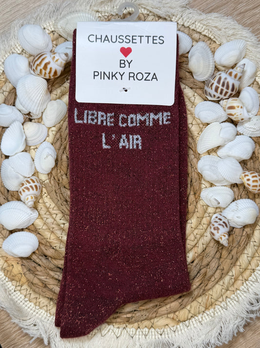 Chaussettes à paillettes ✨