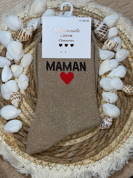 Chaussettes à paillettes ✨