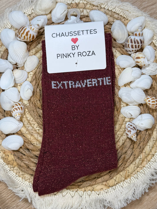Chaussettes à paillettes ✨