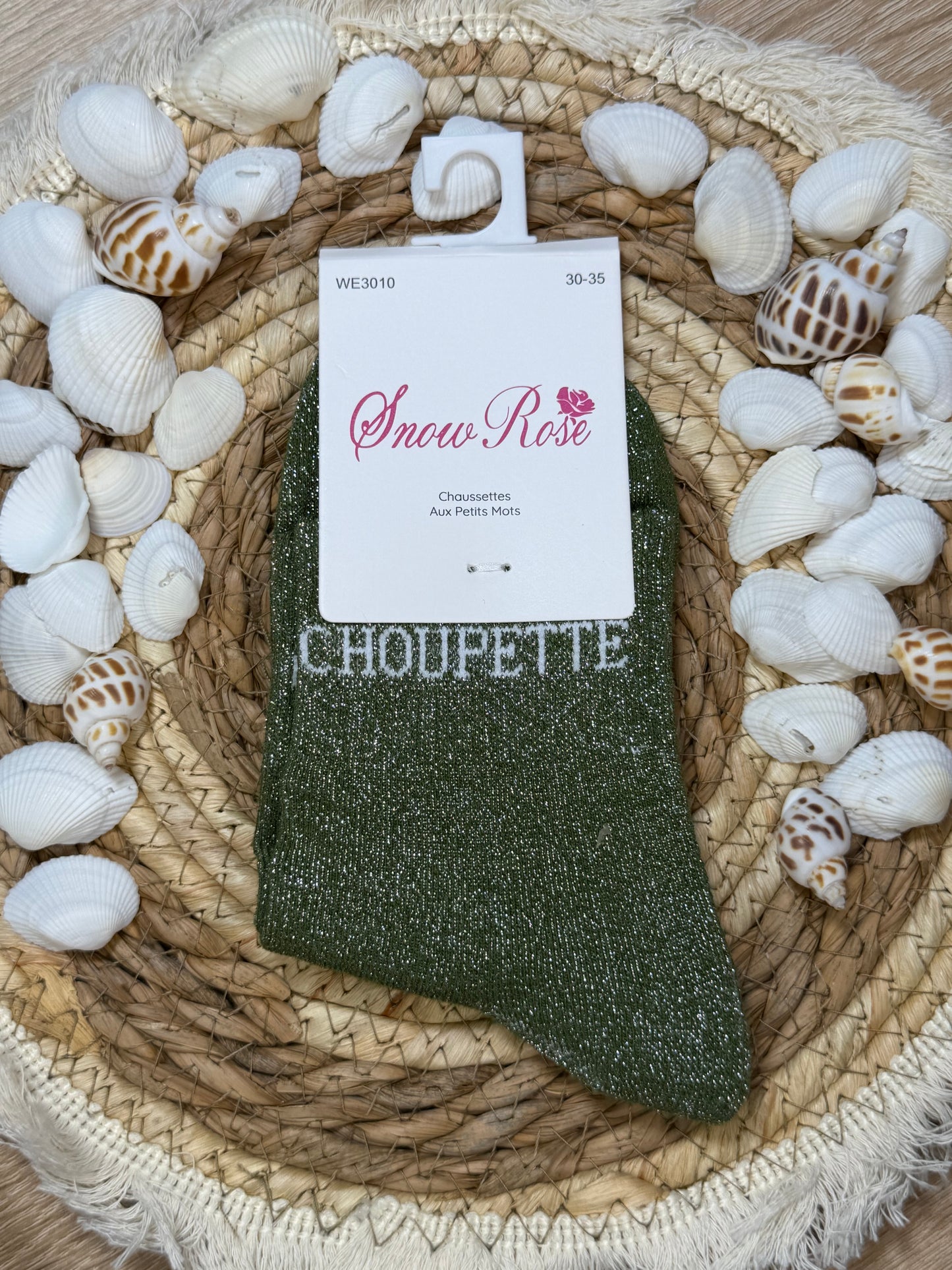 Chaussettes à paillettes ✨