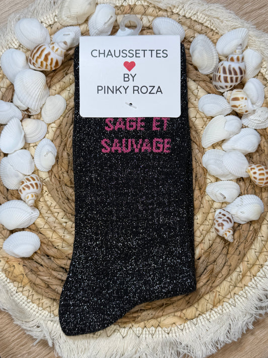 Chaussettes à paillettes ✨
