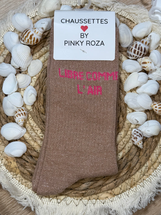 Chaussettes à paillettes ✨