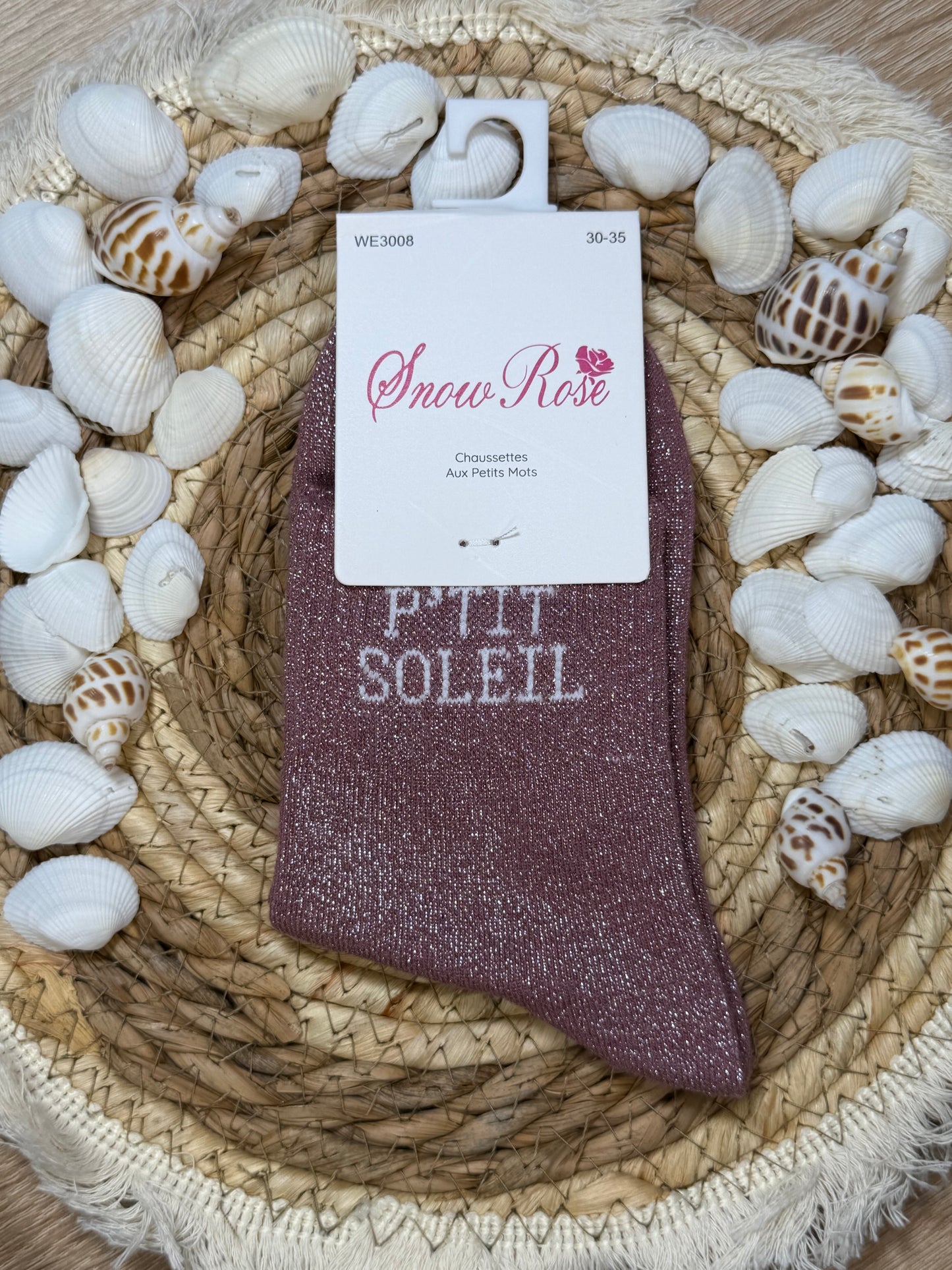 Chaussettes à paillettes ✨