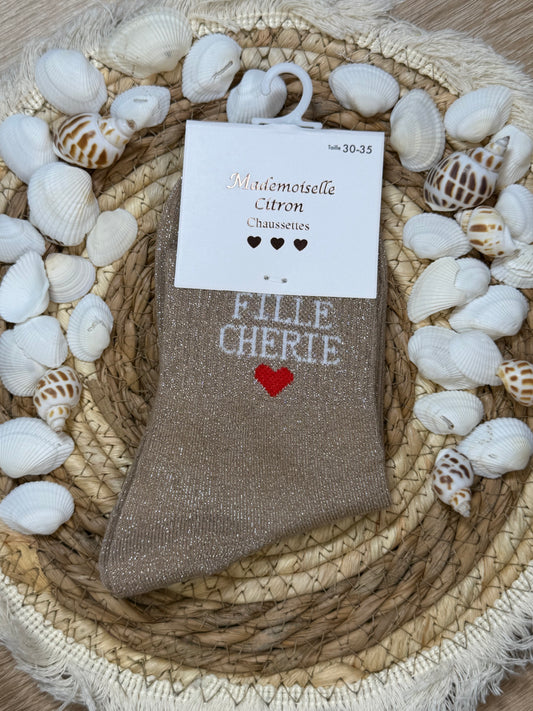 Chaussettes à paillettes ✨