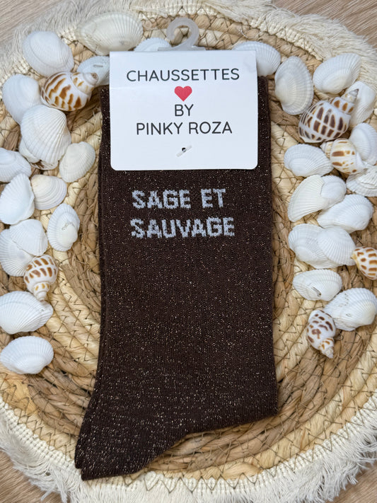 Chaussettes à paillettes ✨