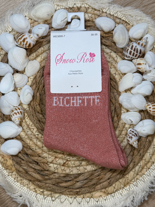 Chaussettes à paillettes ✨
