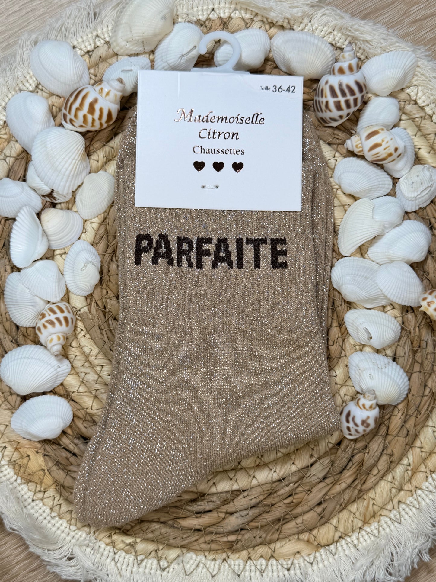 Chaussettes à paillettes ✨