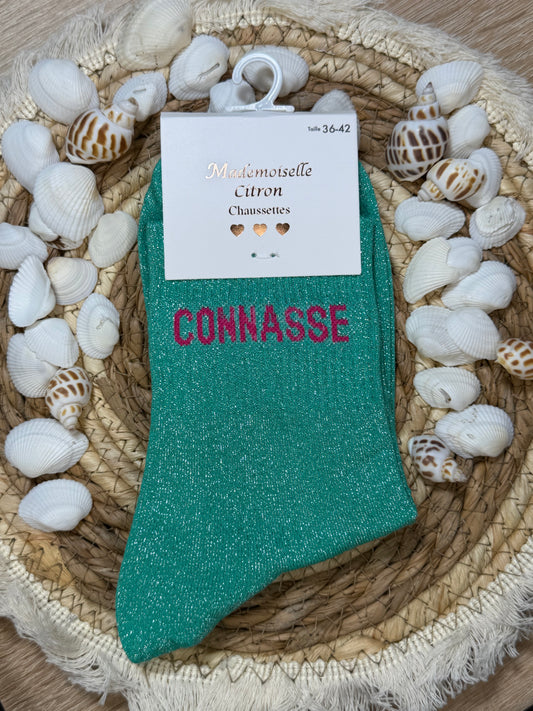 Chaussettes à paillettes ✨