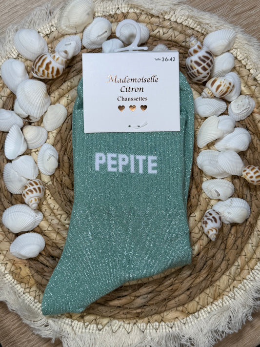 Chaussettes à paillettes ✨