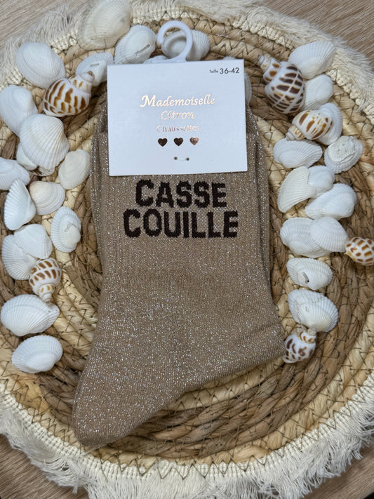 Chaussettes à paillettes ✨