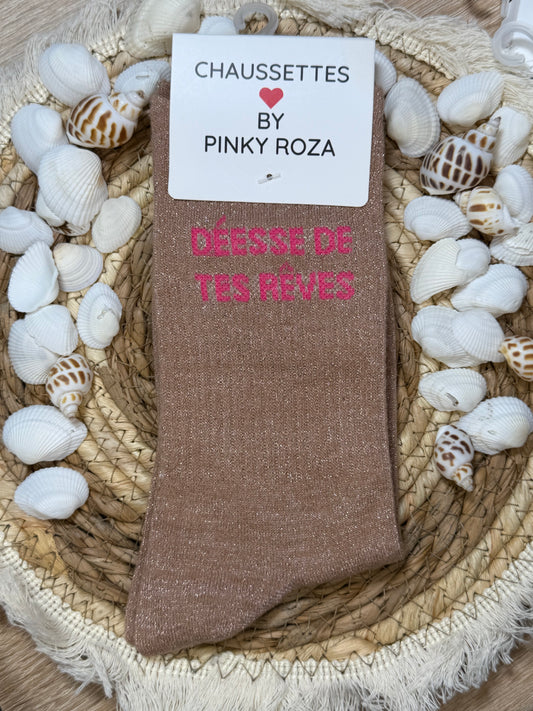 Chaussettes à paillettes ✨