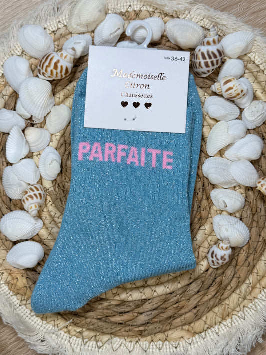 Chaussettes à paillettes ✨