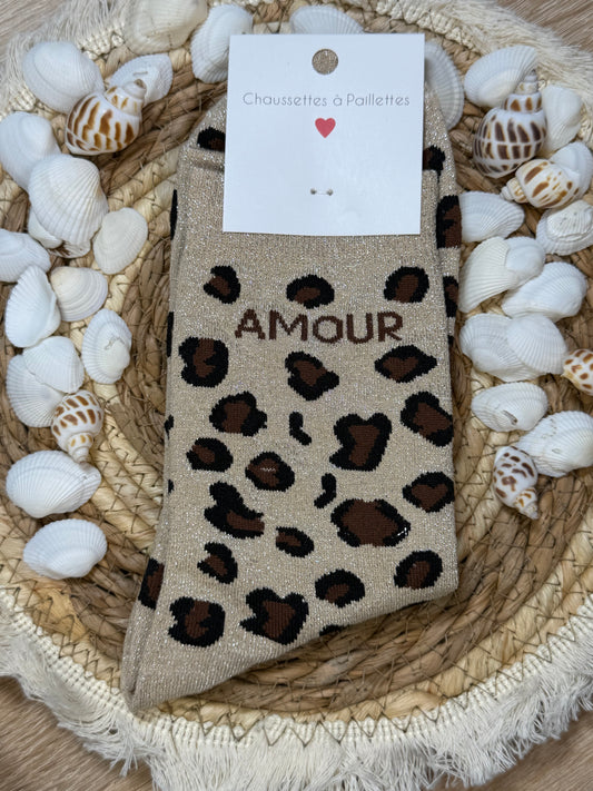 Chaussettes à paillettes ✨