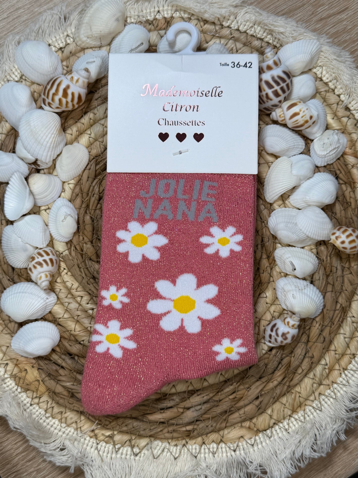 Chaussettes à paillettes ✨