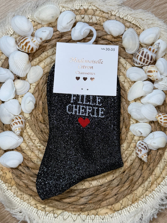 Chaussettes à paillettes ✨