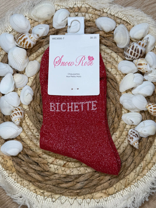 Chaussettes à paillettes ✨