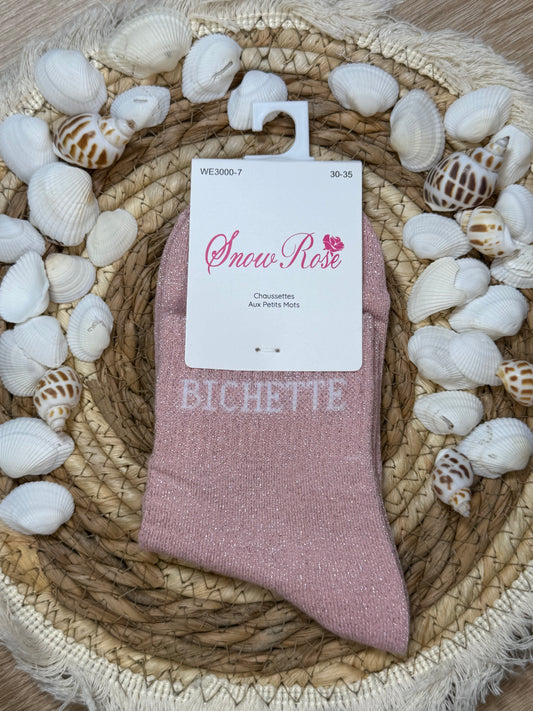 Chaussettes à paillettes ✨
