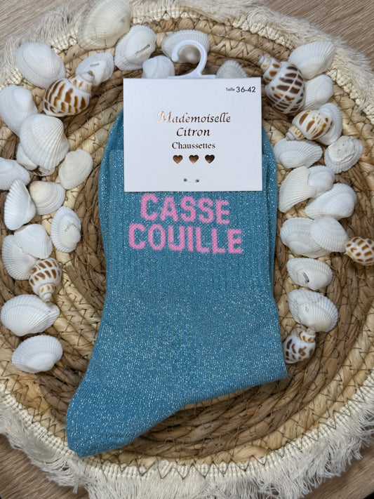 Chaussettes à paillettes ✨