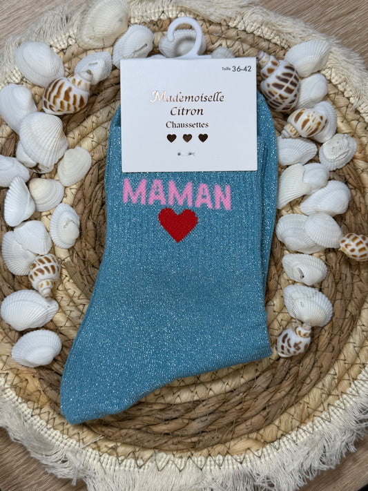 Chaussettes à paillettes ✨