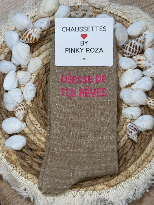 Chaussettes à paillettes ✨