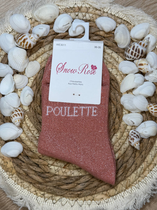 Chaussettes à paillettes ✨