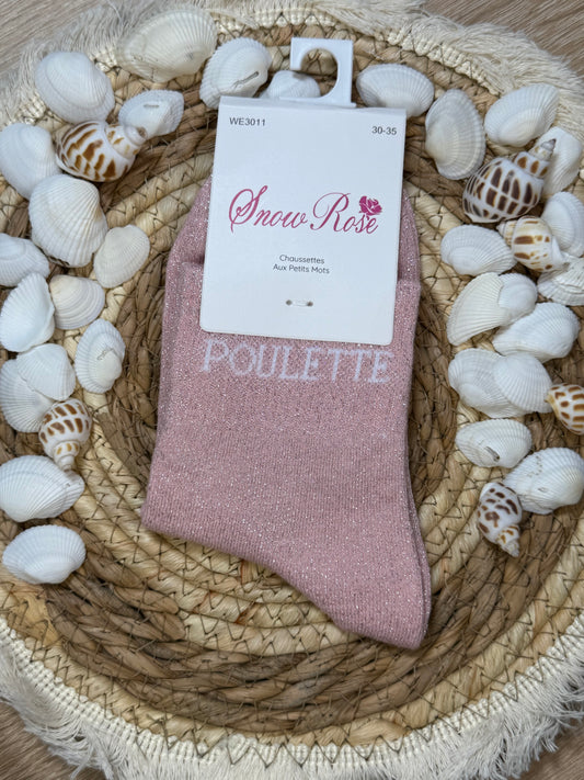 Chaussettes à paillettes ✨