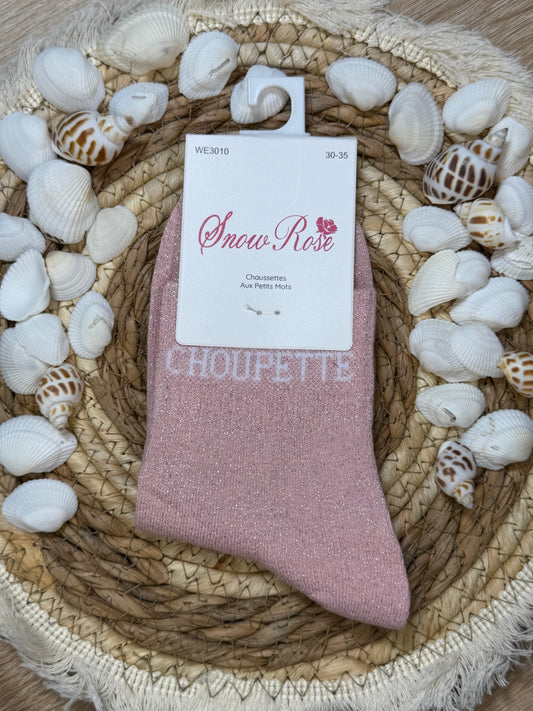 Chaussettes à paillettes ✨