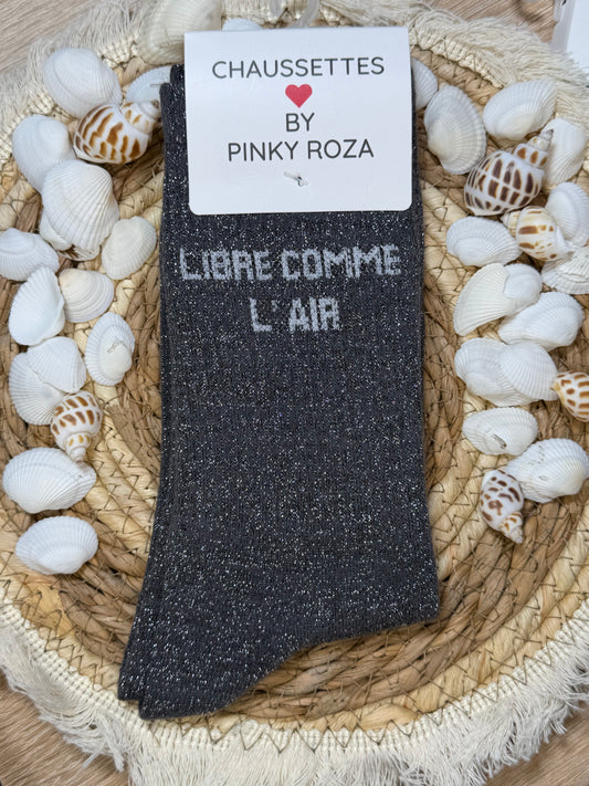Chaussettes à paillettes ✨