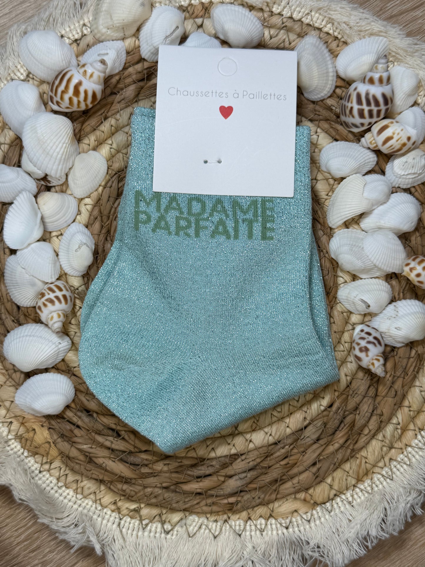 Chaussettes à paillettes ✨