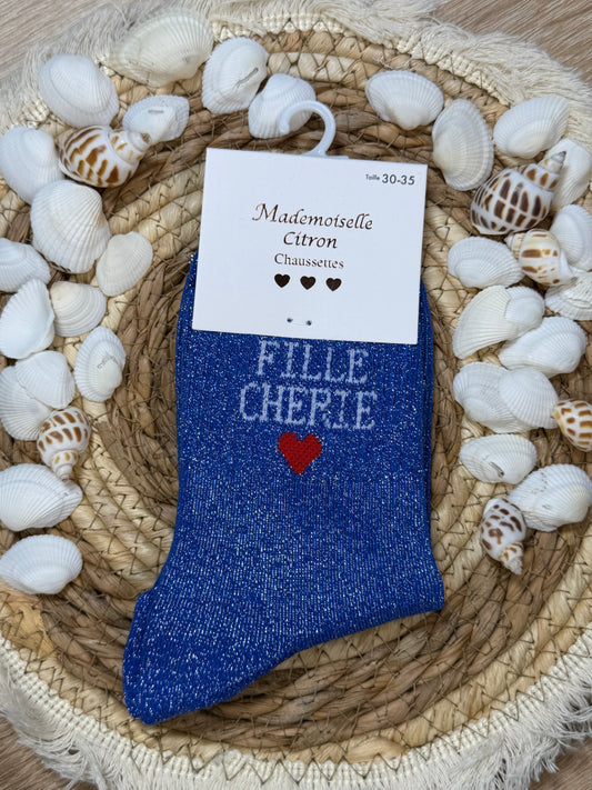 Chaussettes à paillettes ✨