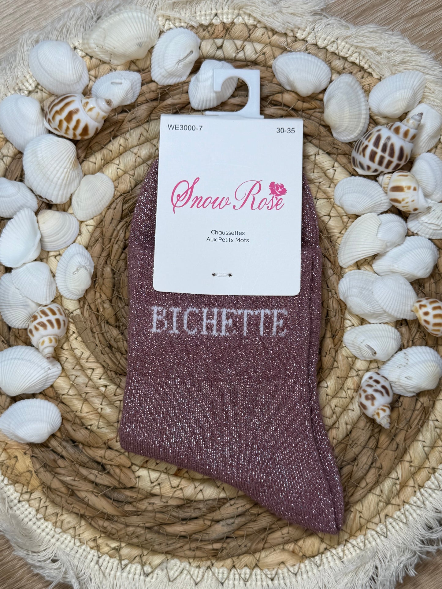 Chaussettes à paillettes ✨