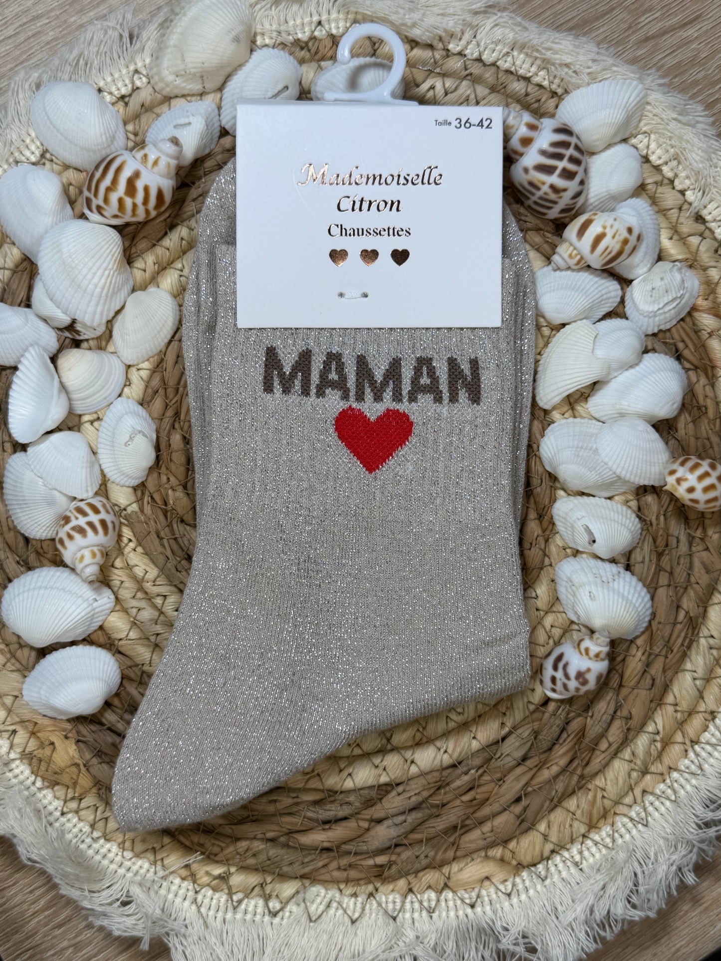 Chaussettes à paillettes ✨