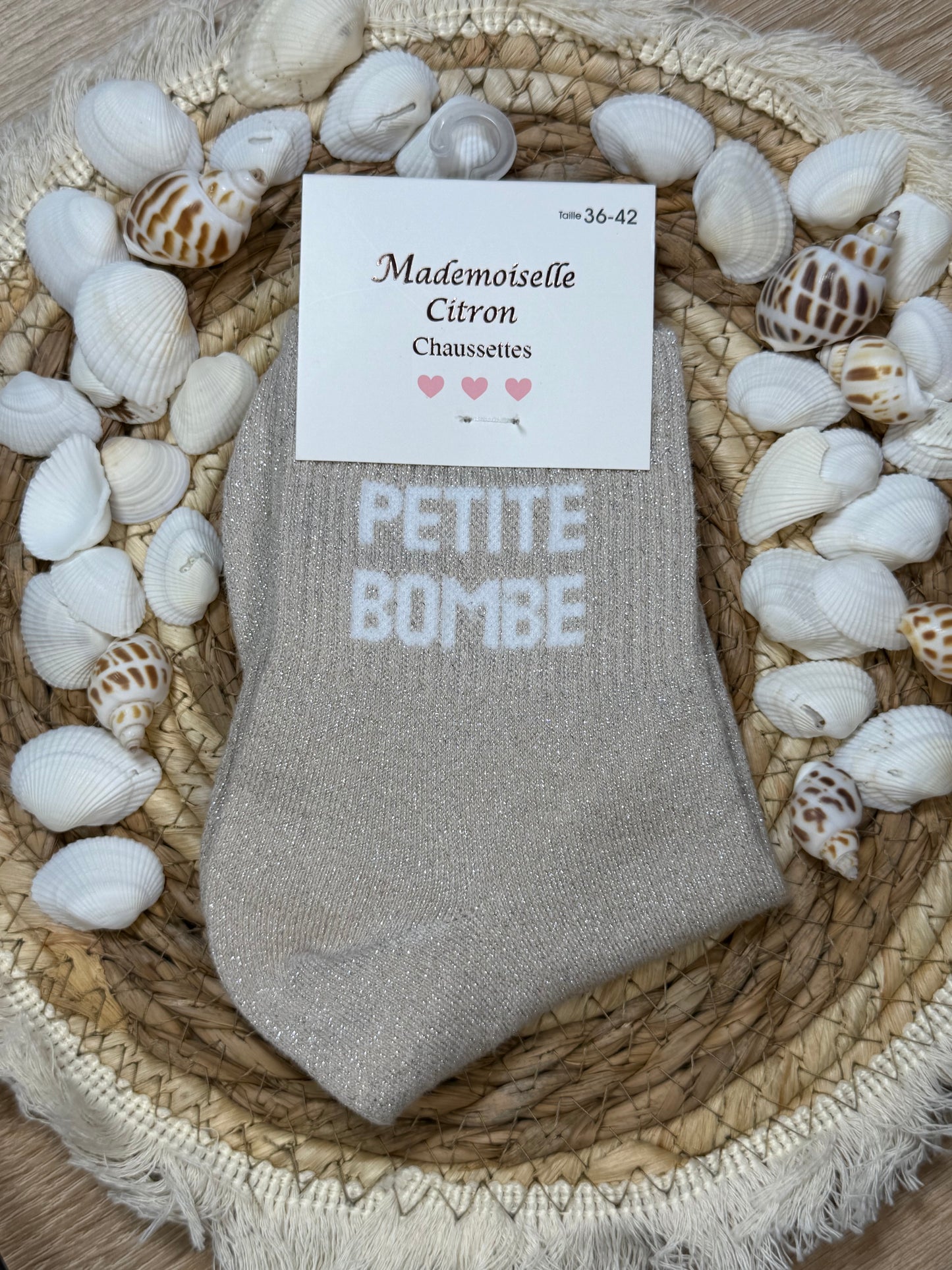 Chaussettes à paillettes ✨