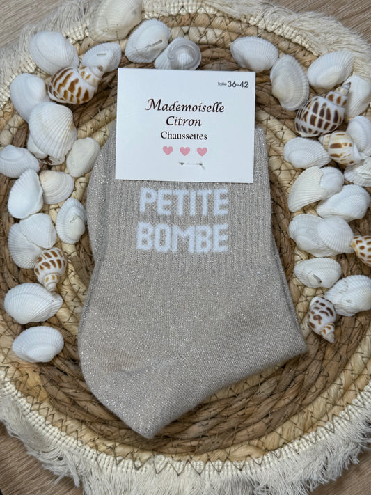 Chaussettes à paillettes ✨