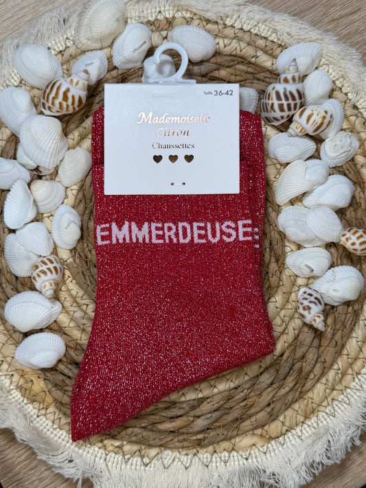 Chaussettes à paillettes ✨