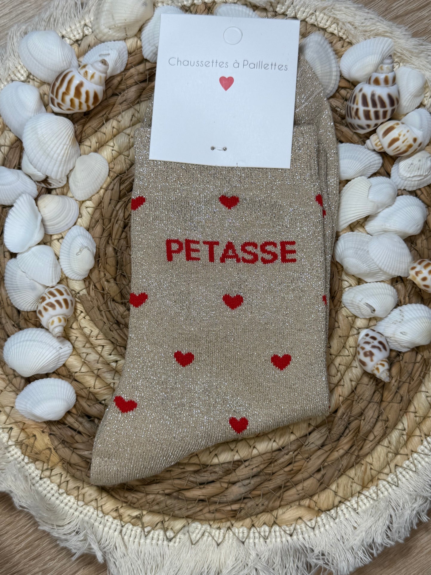 Chaussettes à paillettes