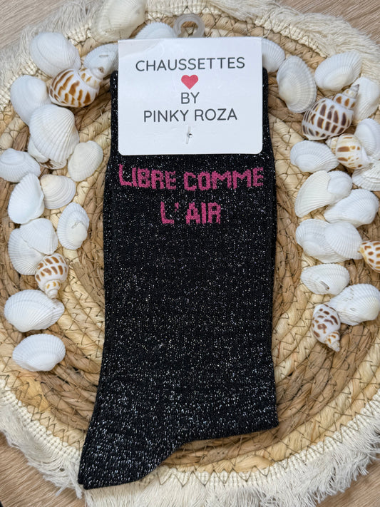 Chaussettes à paillettes ✨