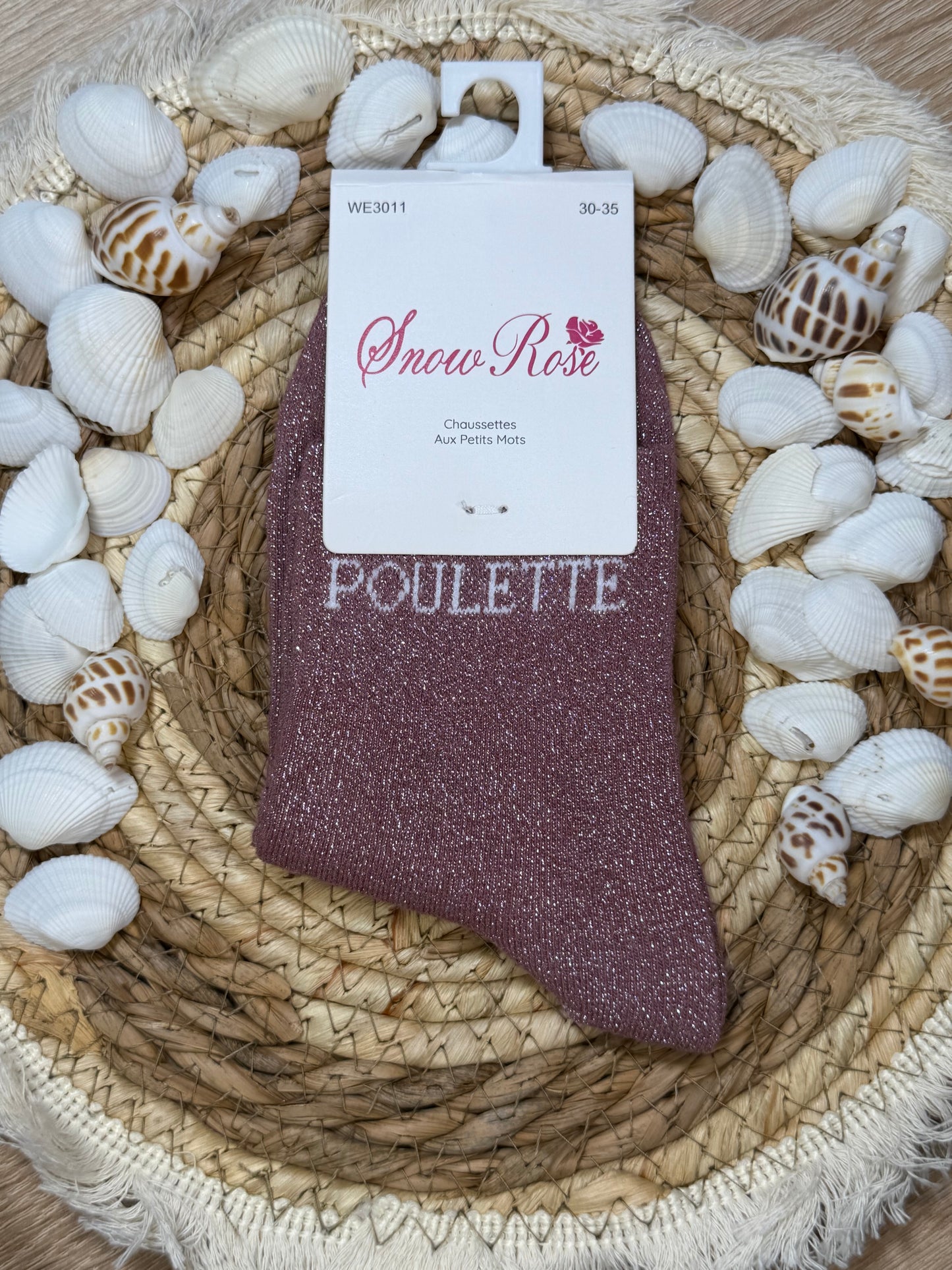 Chaussettes à paillettes ✨