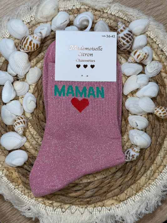 Chaussettes à paillettes ✨