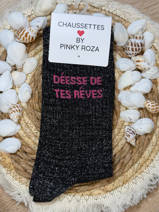 Chaussettes à paillettes ✨