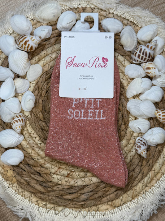 Chaussettes à paillettes ✨