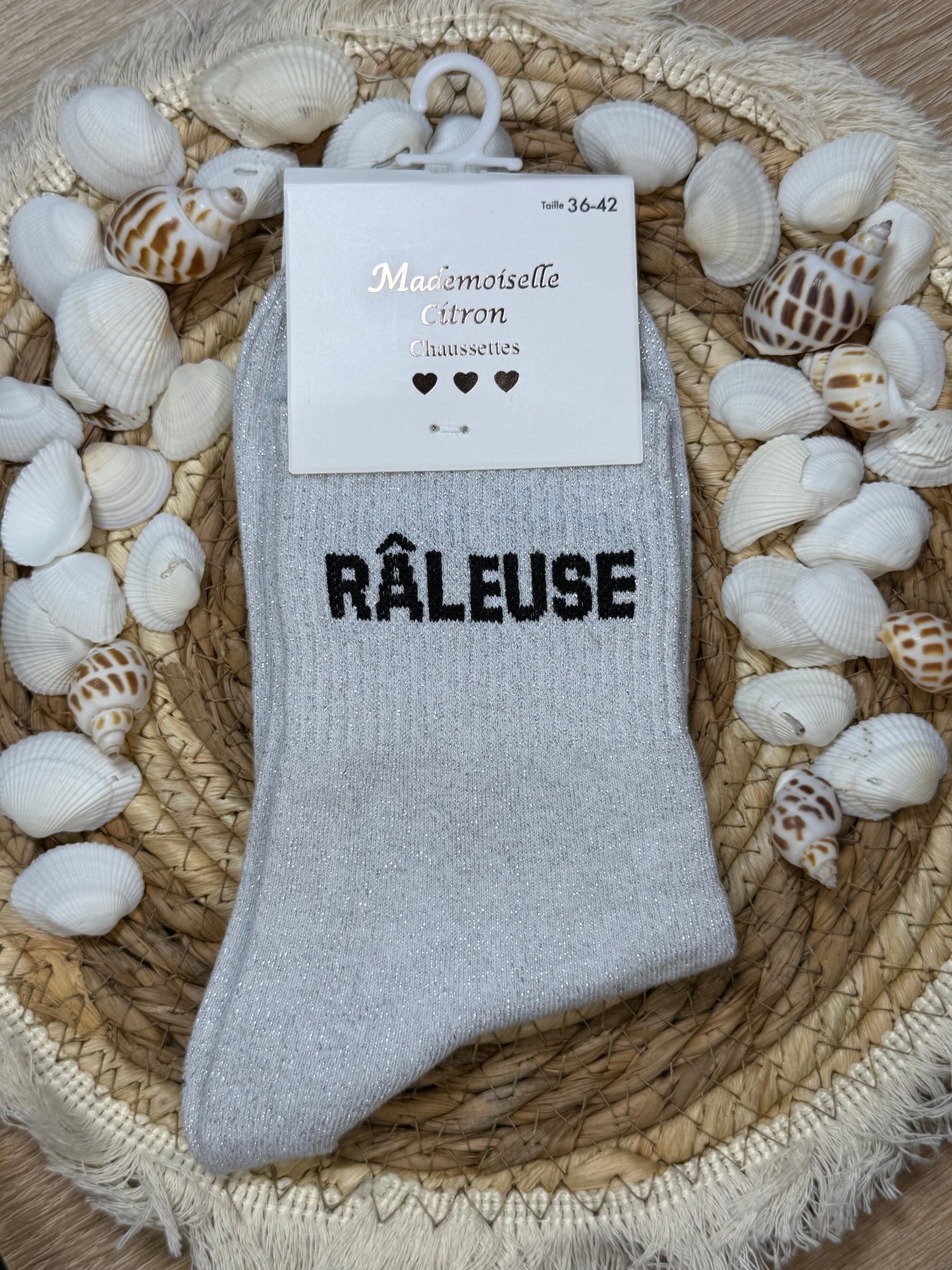 Chaussettes à paillettes ✨