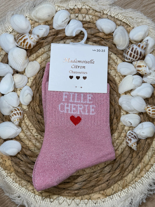 Chaussettes à paillettes ✨