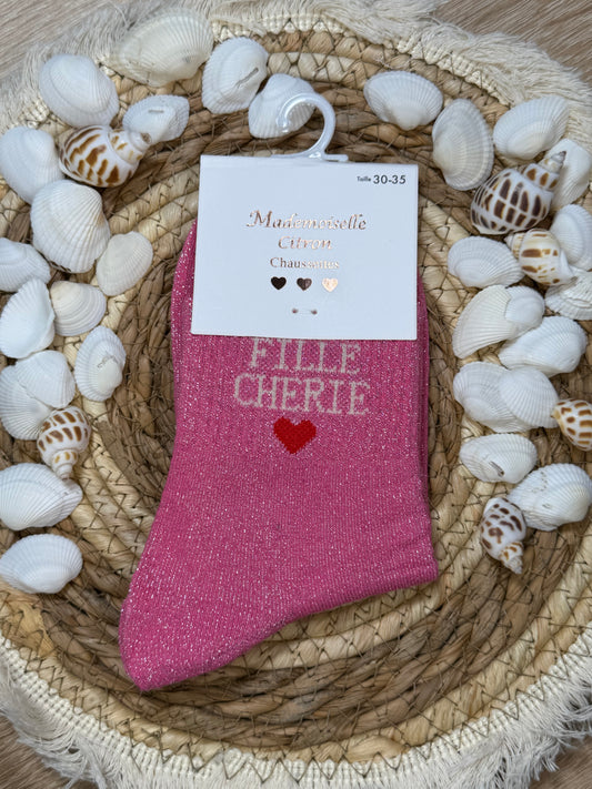 Chaussettes à paillettes ✨