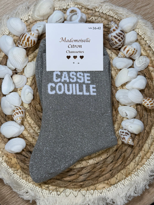 Chaussettes à paillettes ✨