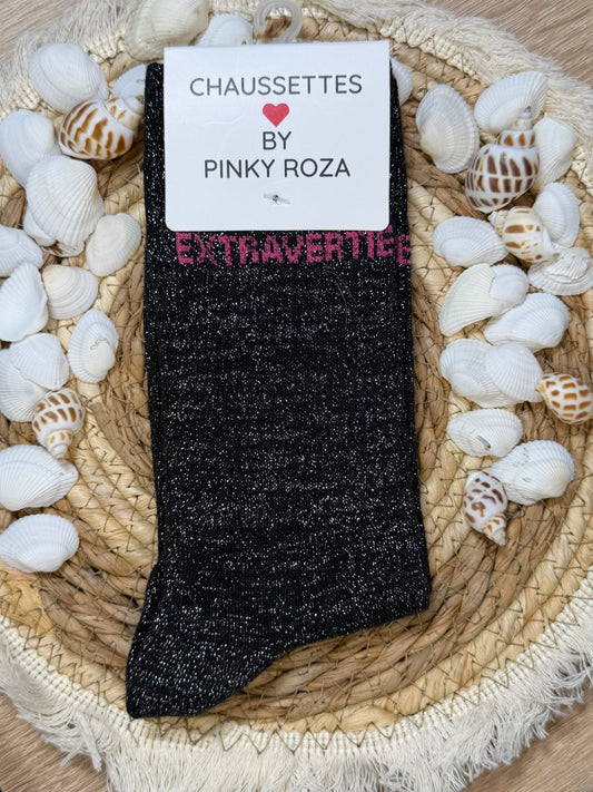 Chaussettes à paillettes ✨